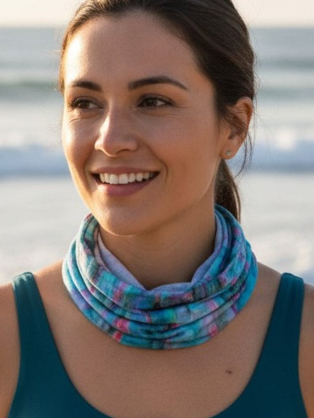 Comfort Shade Neck Tube Daydreaming Tie Dye Turtle Fur